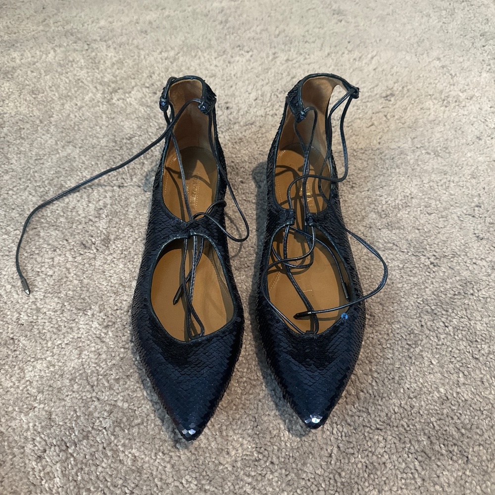 Aquazzura flats.